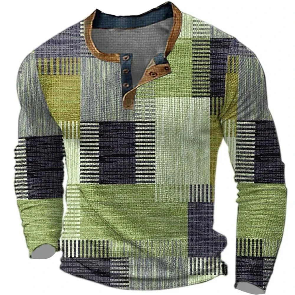 Hetty London Patchwork Shirt for Men