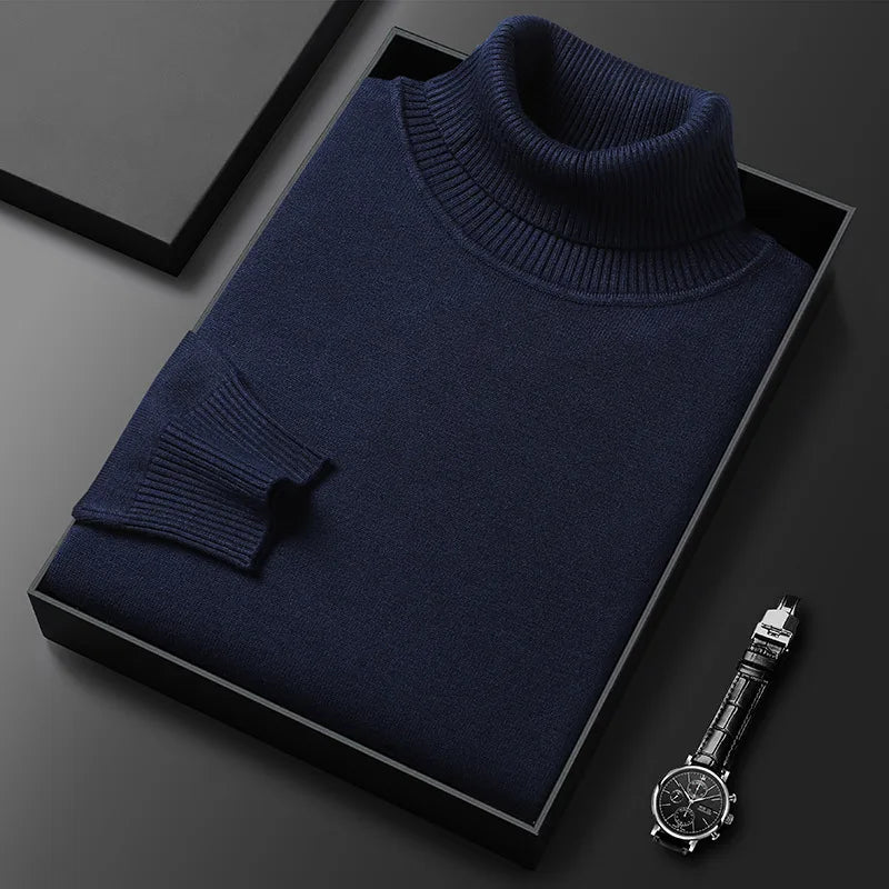 Bernard - Cashmere Roll Neck Jumper