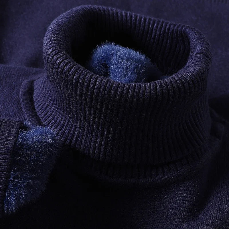 Lachlan - Chunky Roll Neck Jumper