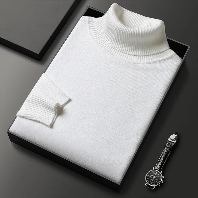 Bernard - Cashmere Roll Neck Jumper