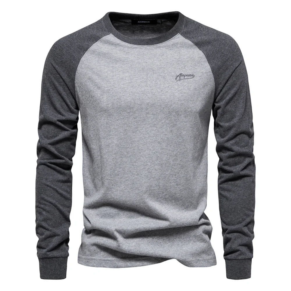 Hetty London Long Sleeve Longline T-Shirt for Men