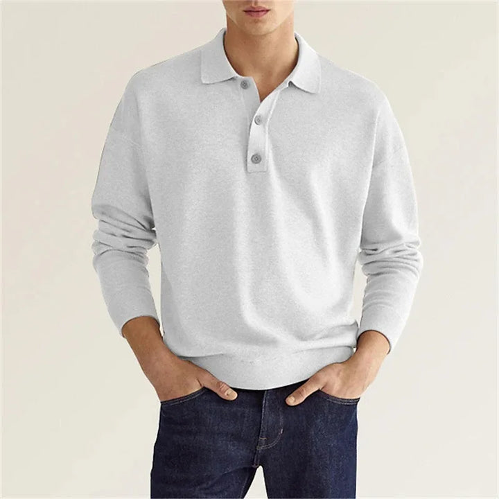 CORVIN WOOL POLO SHIRT