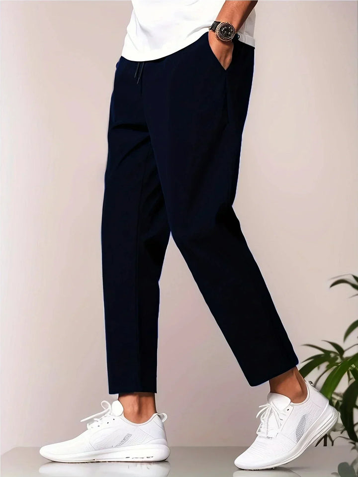 Clement - Cropped Smart Trousers
