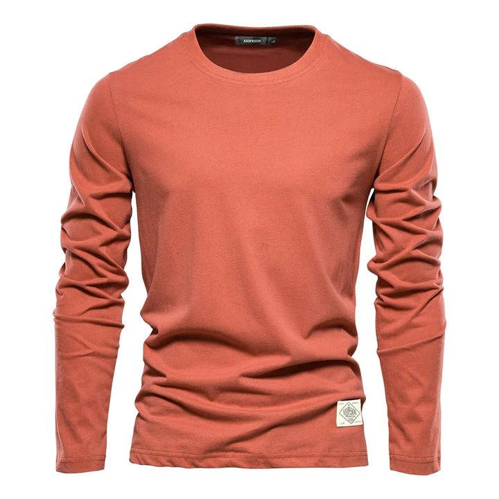 Hetty London Elegant Long Sleeve T-Shirt for Men