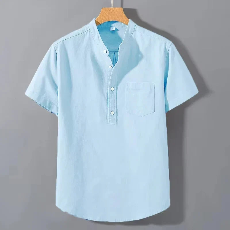 Hetty London Roll Neck T-Shirt for Men