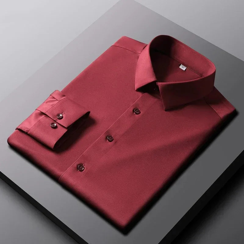 Hetty London Formal Long Sleeve Shirt for Men