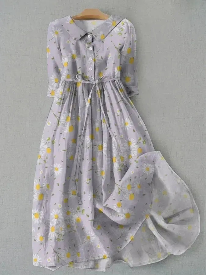 Denise | Elegant Daisy Dress