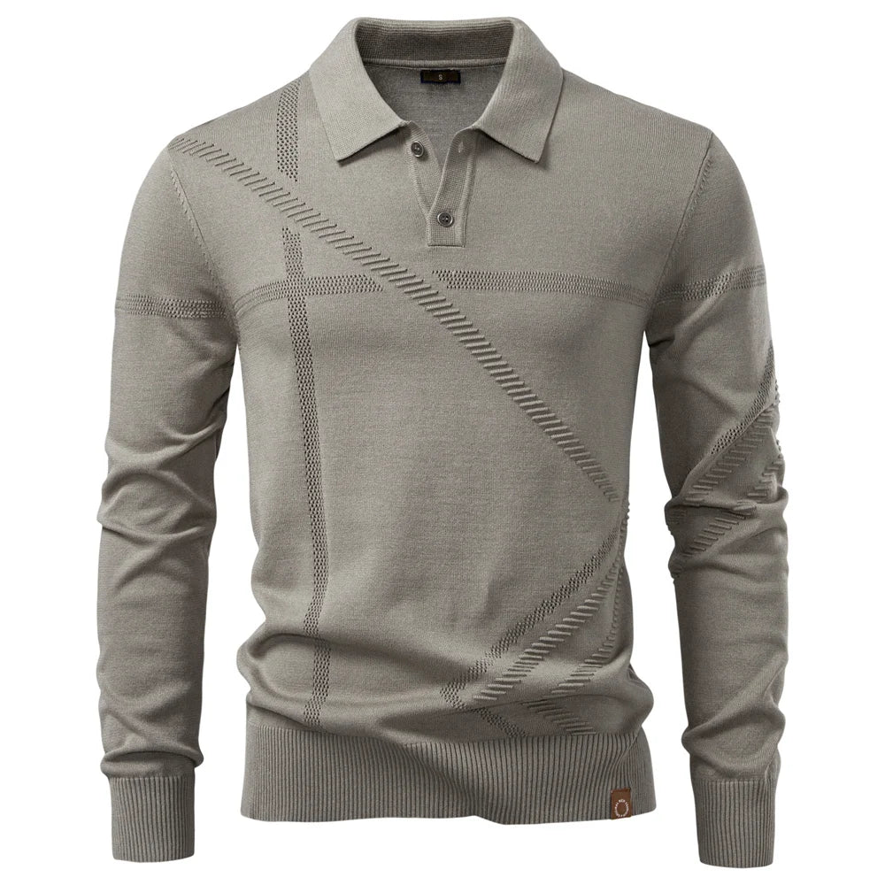 Hetty London Winter Polo Shirt for Men