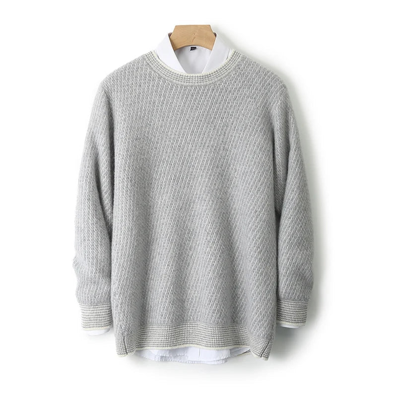 Barnaby - Plain Cashmere Crew Neck