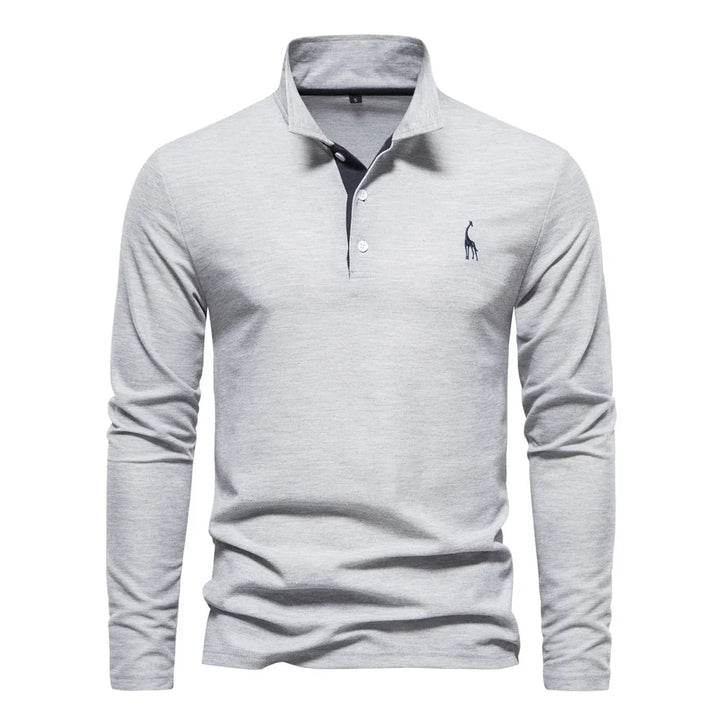 Hetty London Embroidered Polo Shirt for Men
