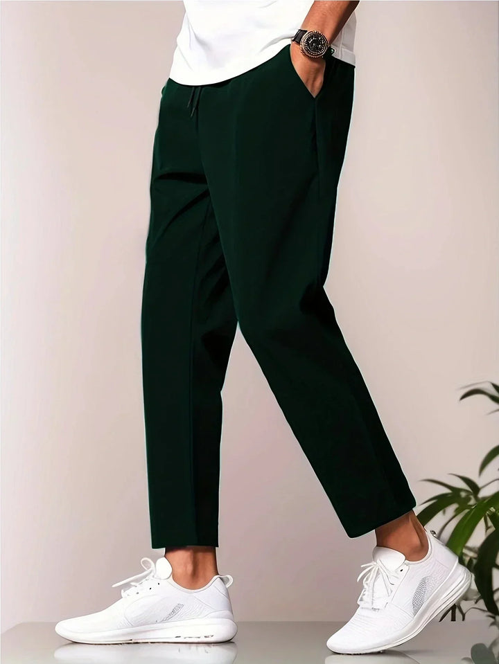 Clement - Cropped Smart Trousers