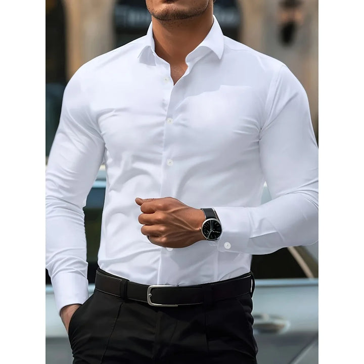 Hetty London Business Long Sleeve Shirt for Men