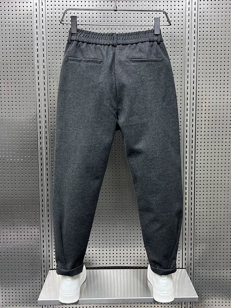 Rupert - Textured Pleated Trousers
