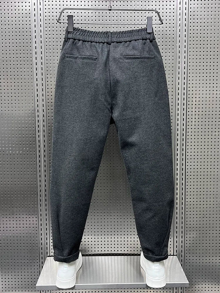 Rupert - Textured Pleated Trousers
