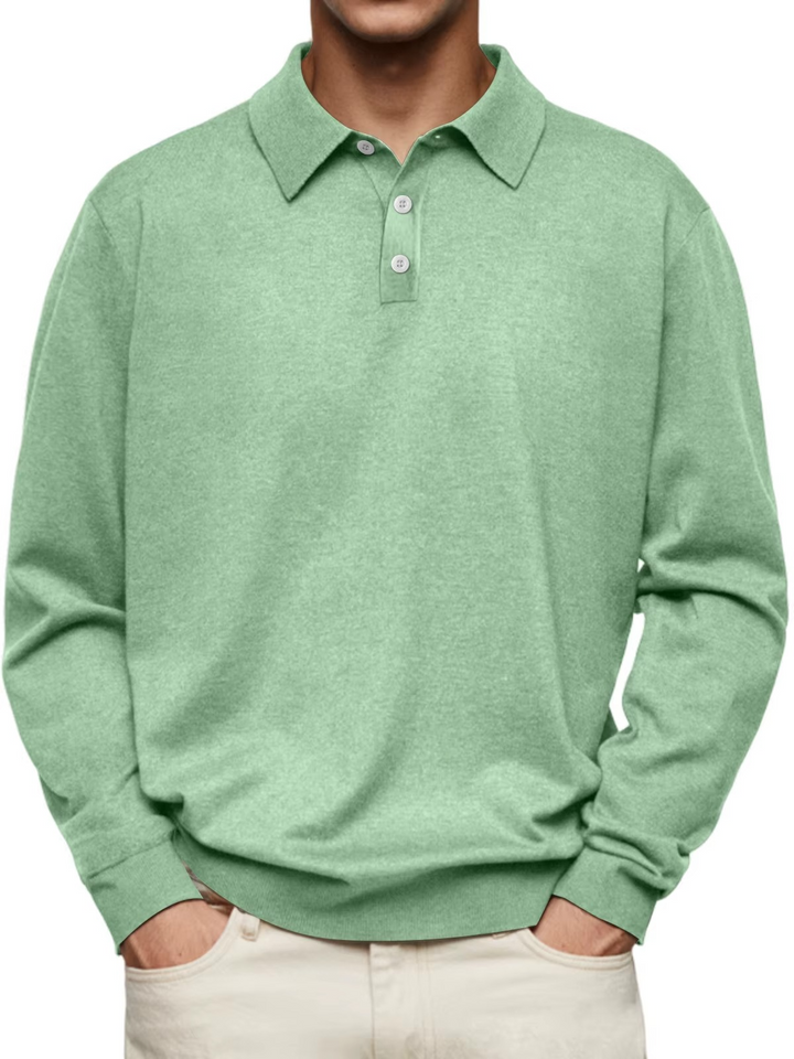 Hetty London Long Sleeve Polo Shirt