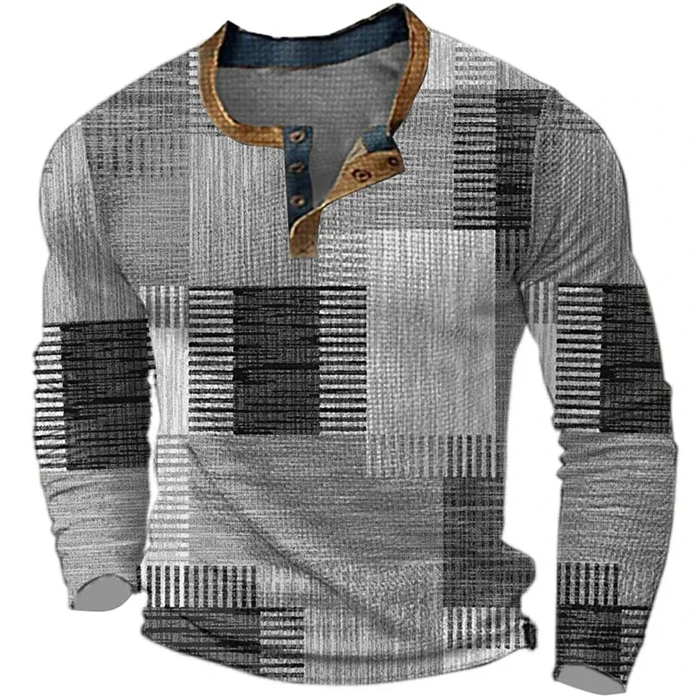 Hetty London Patchwork Shirt for Men