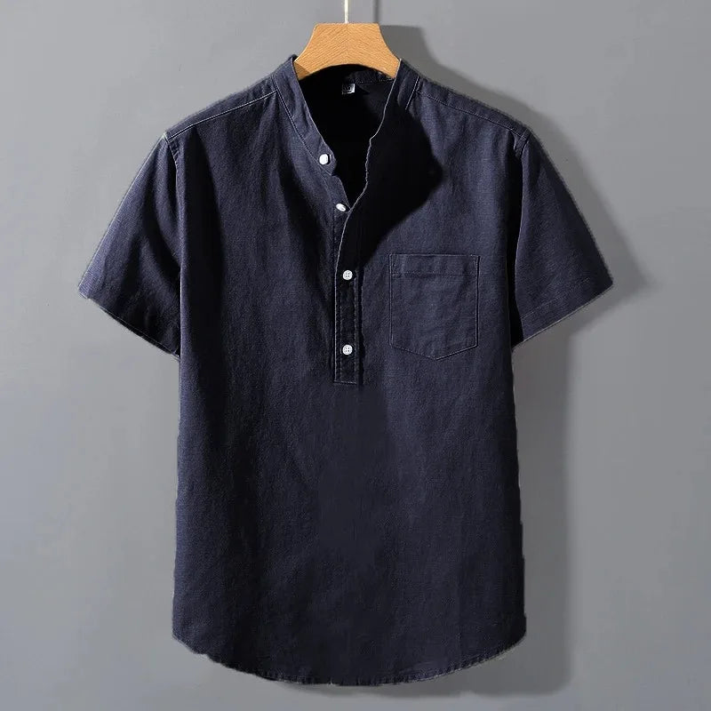 Hetty London Roll Neck T-Shirt for Men