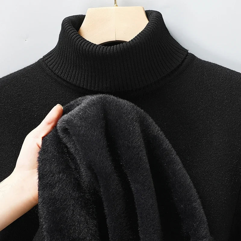 Lachlan - Chunky Roll Neck Jumper