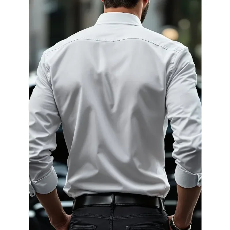 Hetty London Business Long Sleeve Shirt for Men