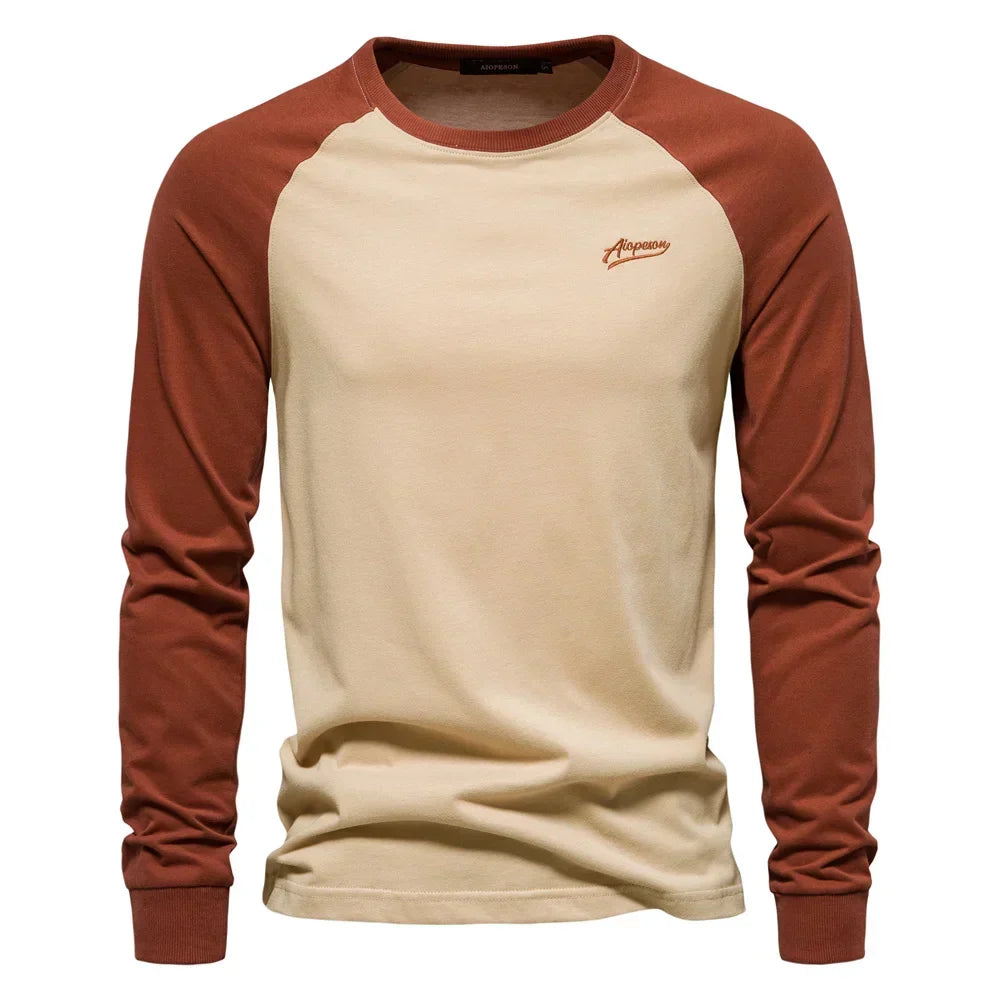 Hetty London Long Sleeve Longline T-Shirt for Men