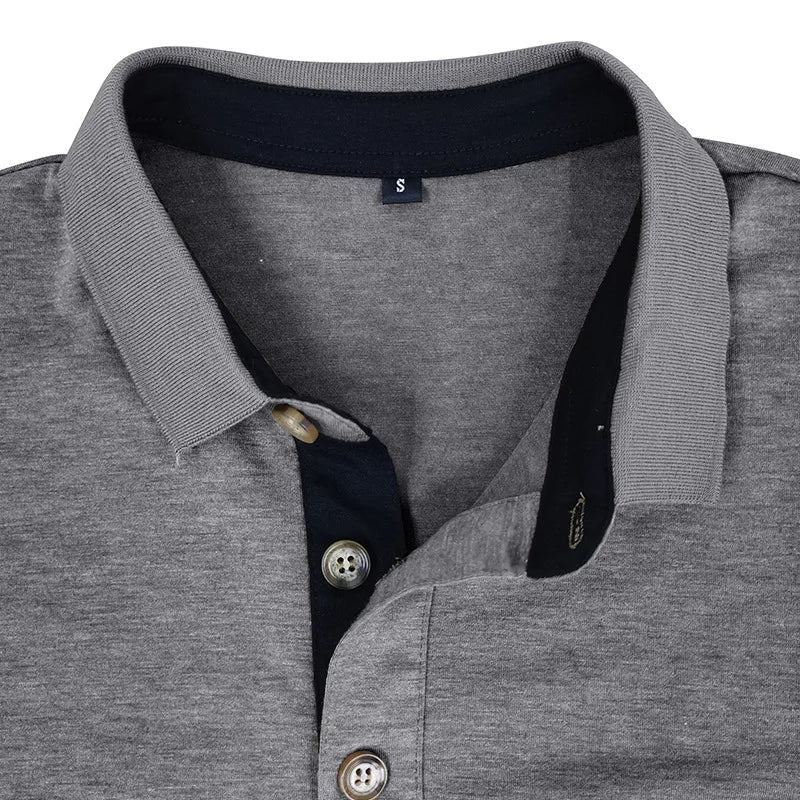 Lewis - Contrast Collar Polo Shirt