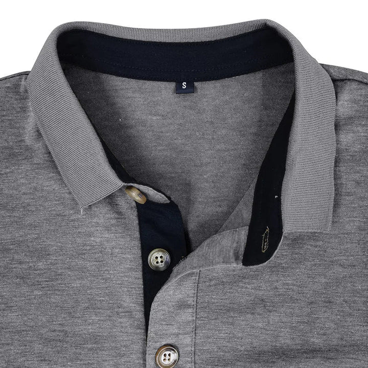 Lewis - Contrast Collar Polo Shirt