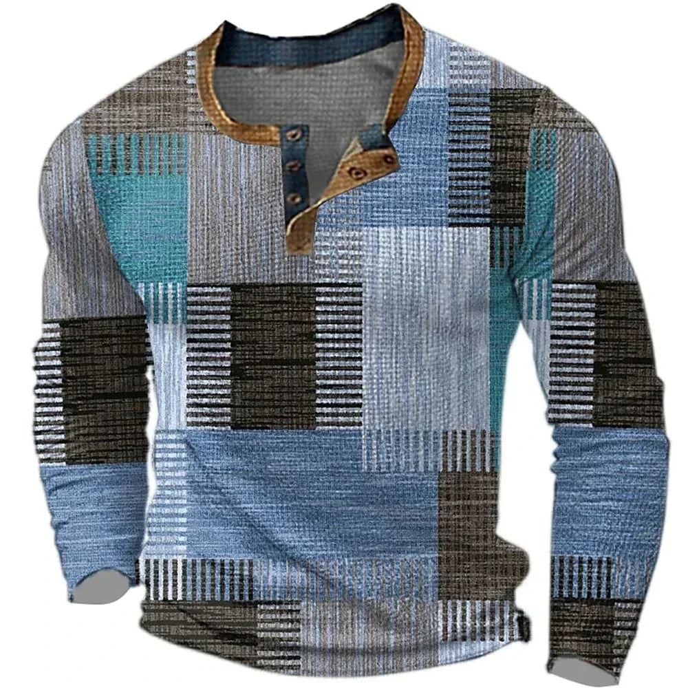 Hetty London Patchwork Shirt for Men