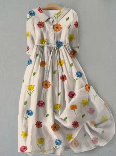 Teresa | Refined Floral Dress