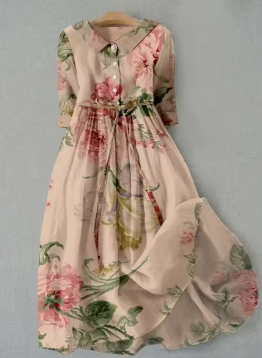 Sandra | Elegant Floral Dress