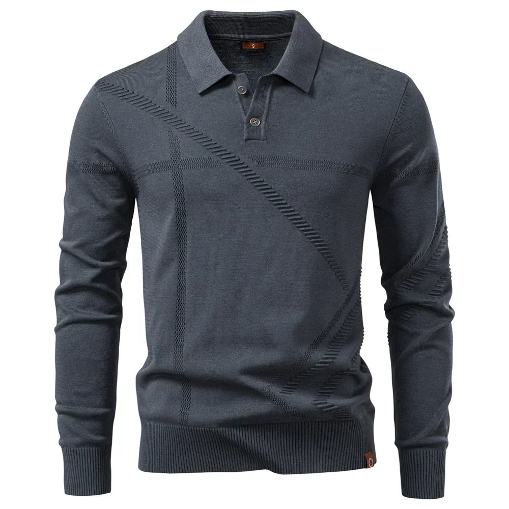 Hetty London Winter Polo Shirt for Men