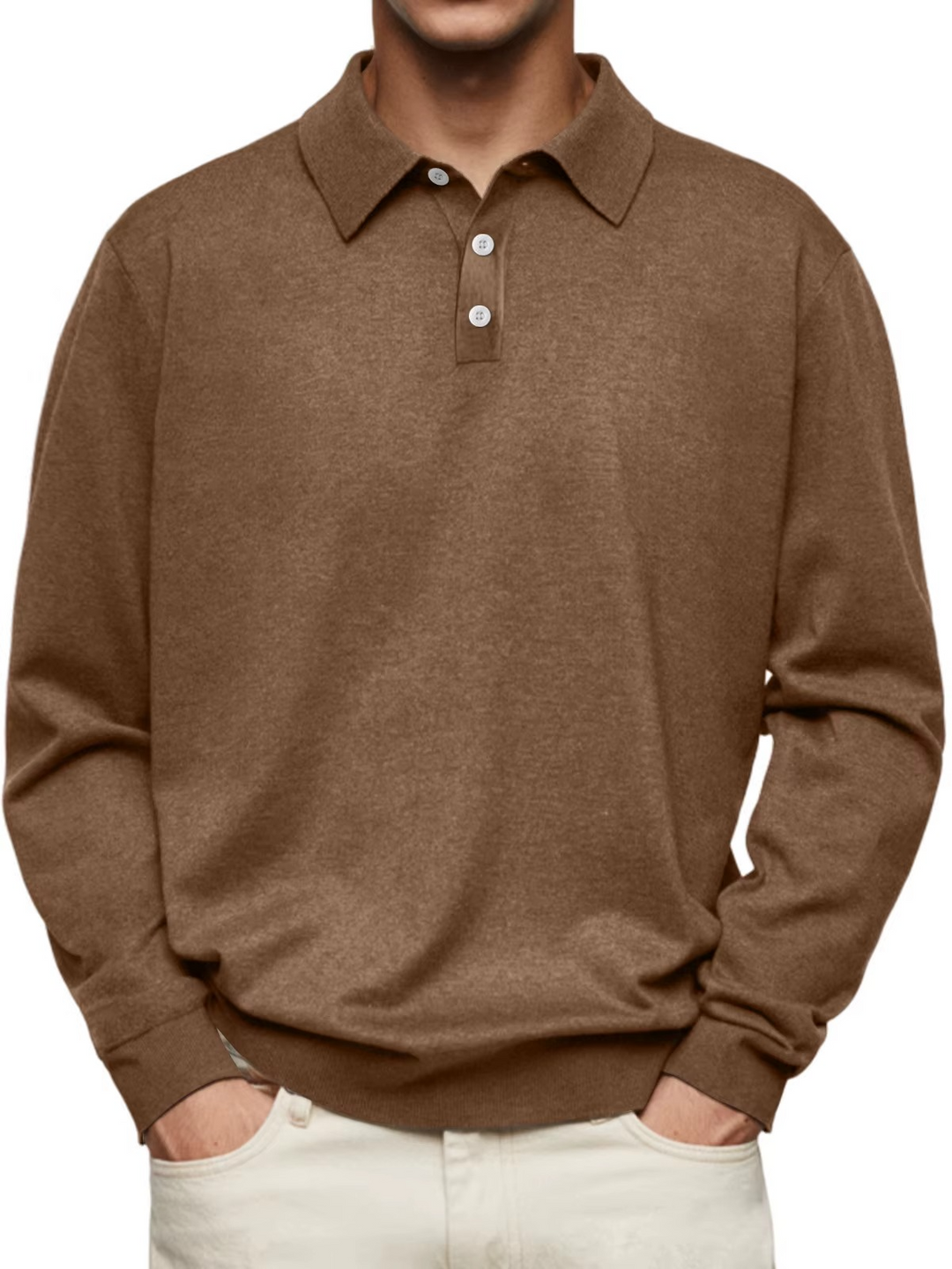 Hetty London Long Sleeve Polo Shirt