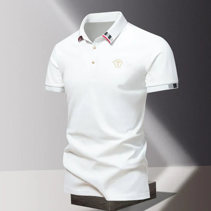 Hetty London Zip Polo Shirt for Men