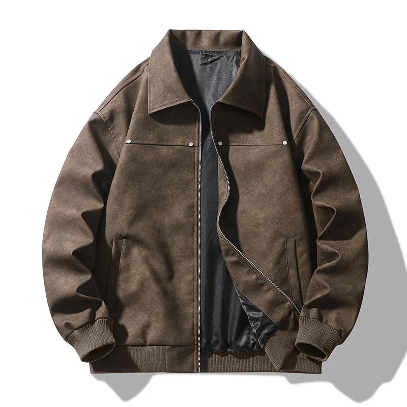 Lionel - Leather Bomber Jacket