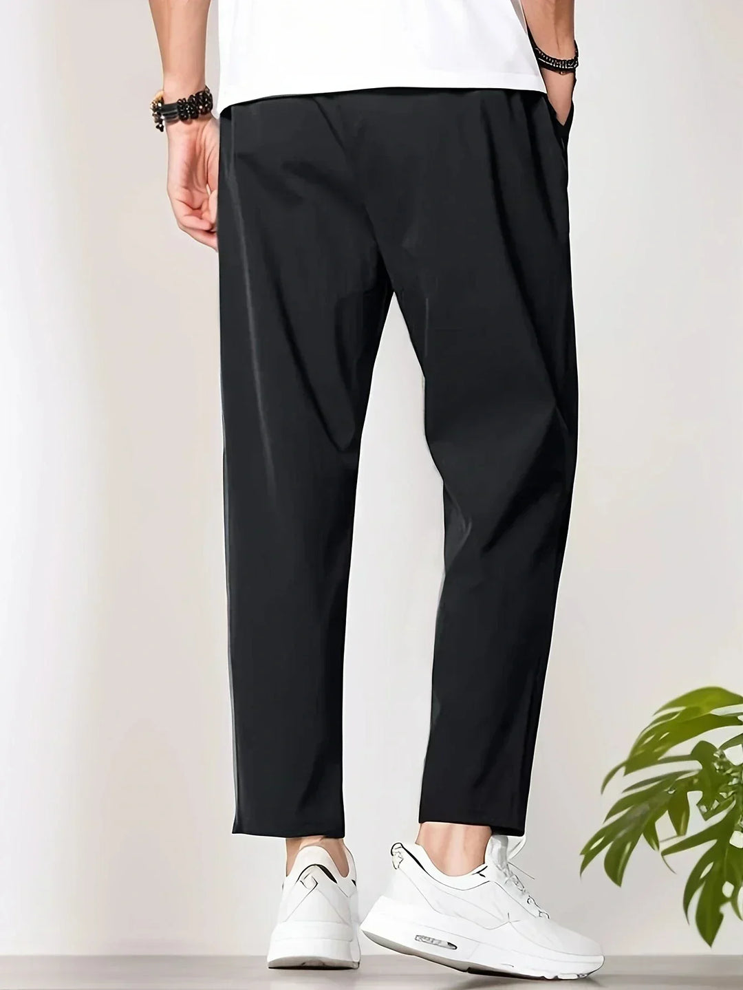 Clement - Cropped Smart Trousers