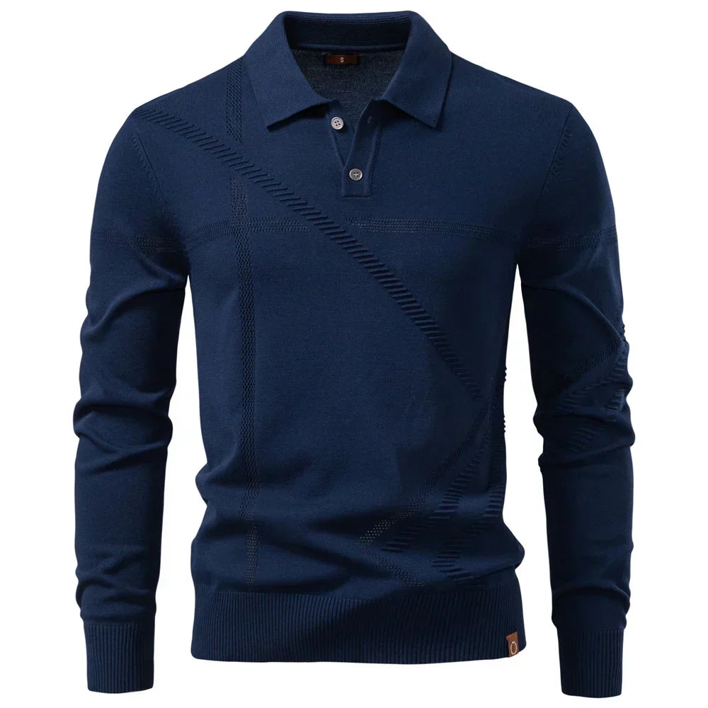 Hetty London Winter Polo Shirt for Men