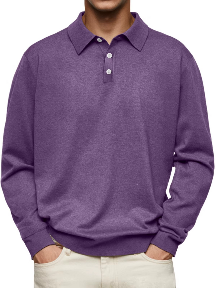 Hetty London Long Sleeve Polo Shirt