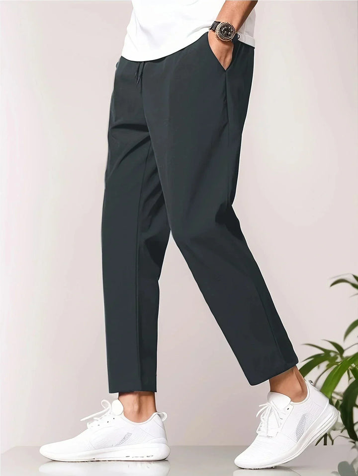 Clement - Cropped Smart Trousers
