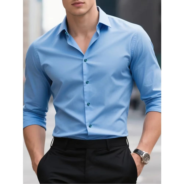 Hetty London Business Long Sleeve Shirt for Men