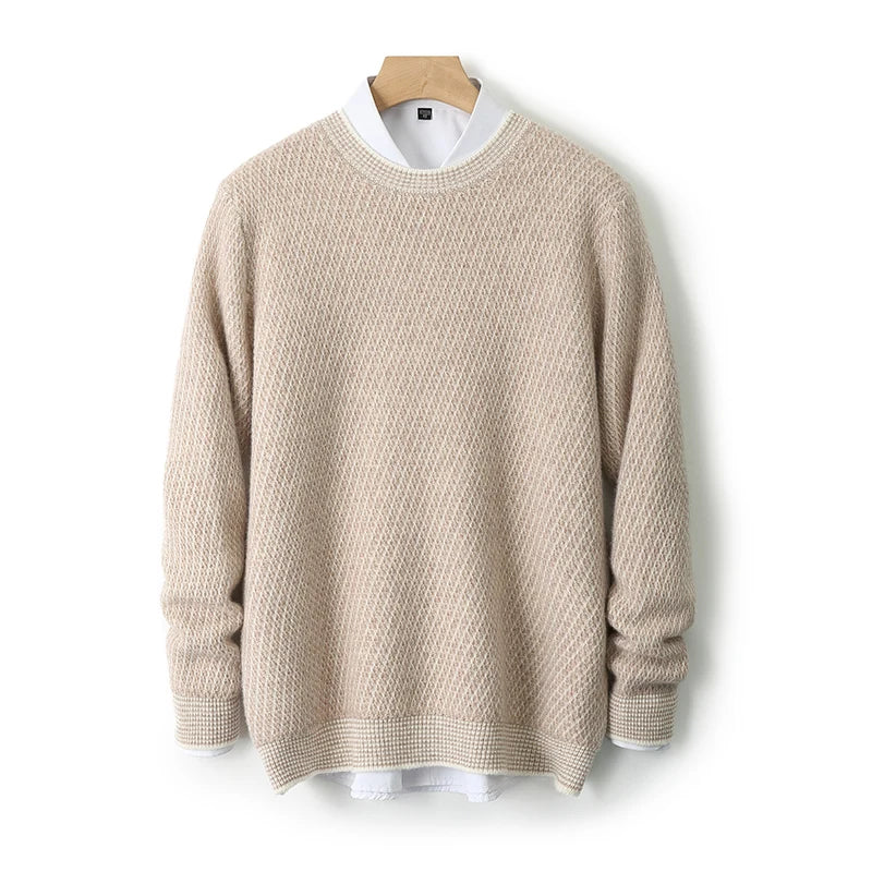 Barnaby - Plain Cashmere Crew Neck