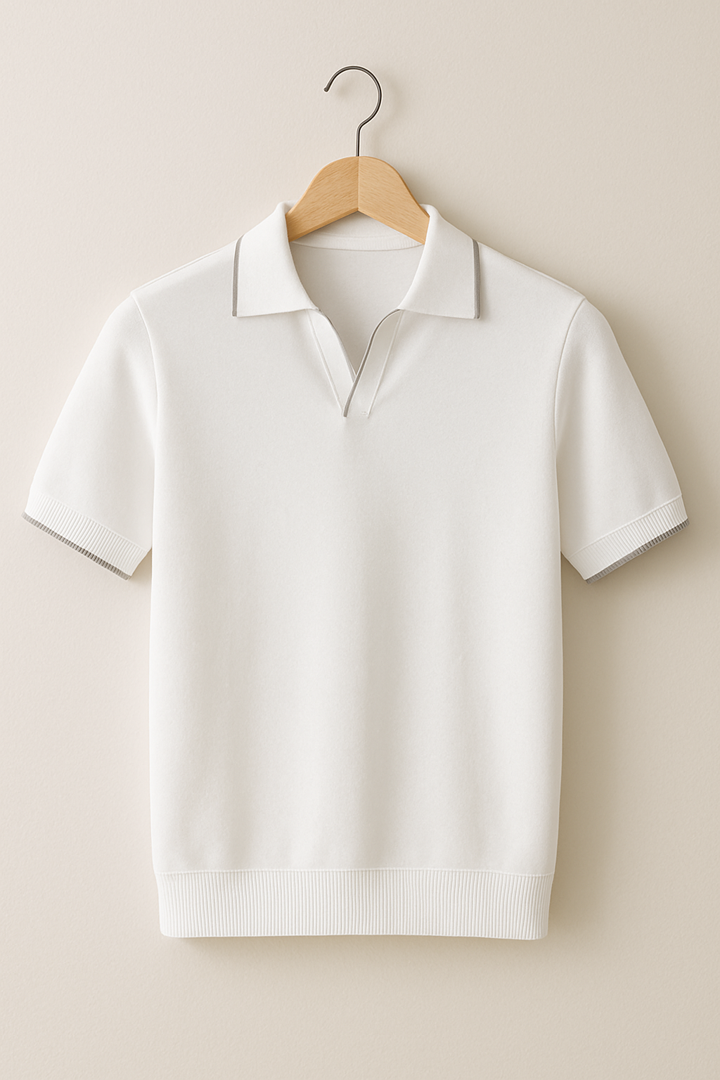 Hetty London Knit Polo Shirt for Men
