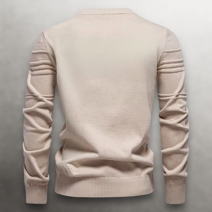 Gilbert - Tonal Stripe Crew Neck Jumper