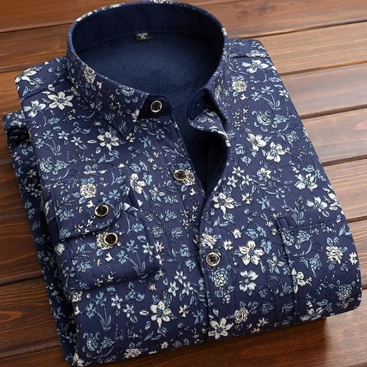 Hetty London Printed Polo Shirt for Men