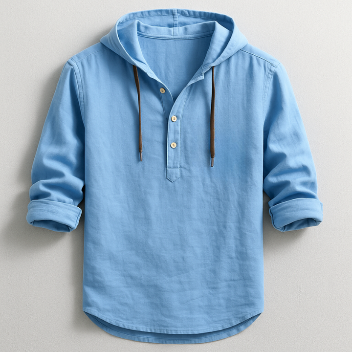 Hetty London Luxury Hooded Shirt