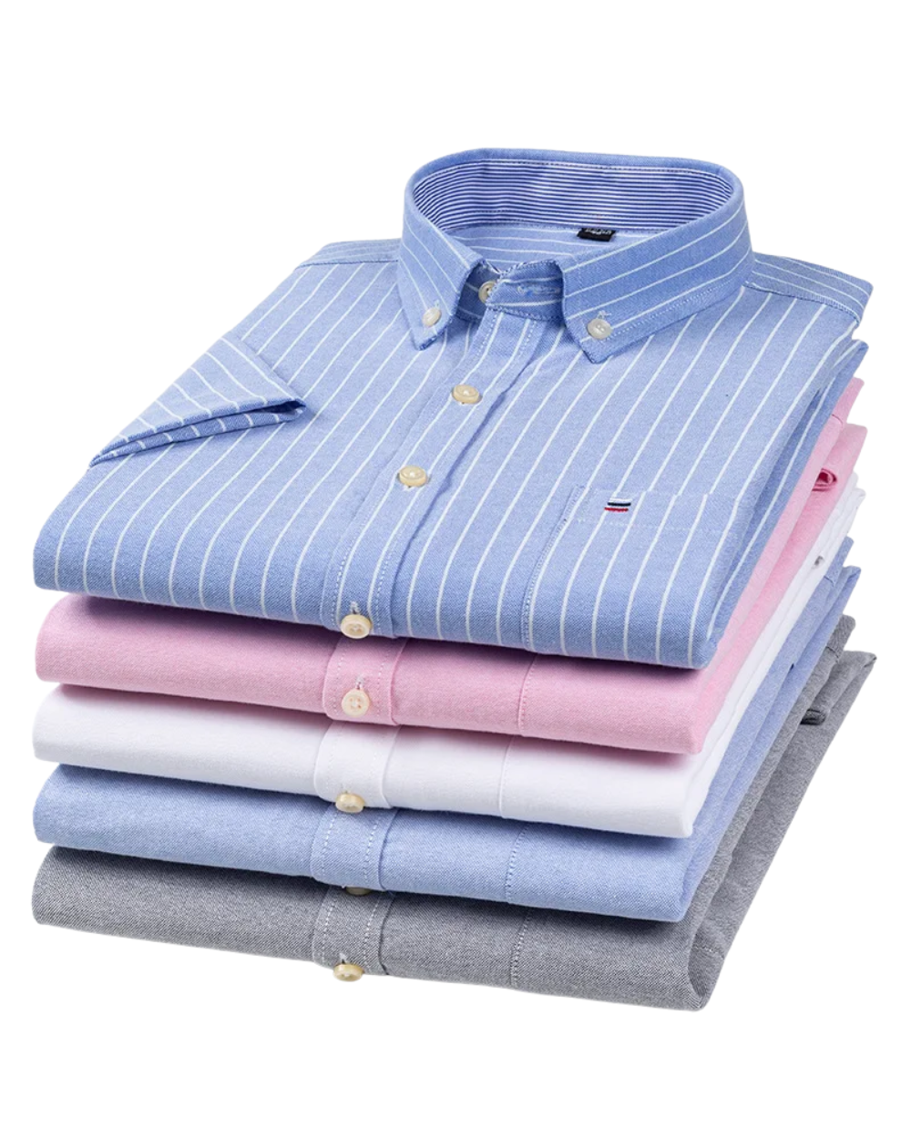 Hetty London Patterned Button-Up Shirt for Men