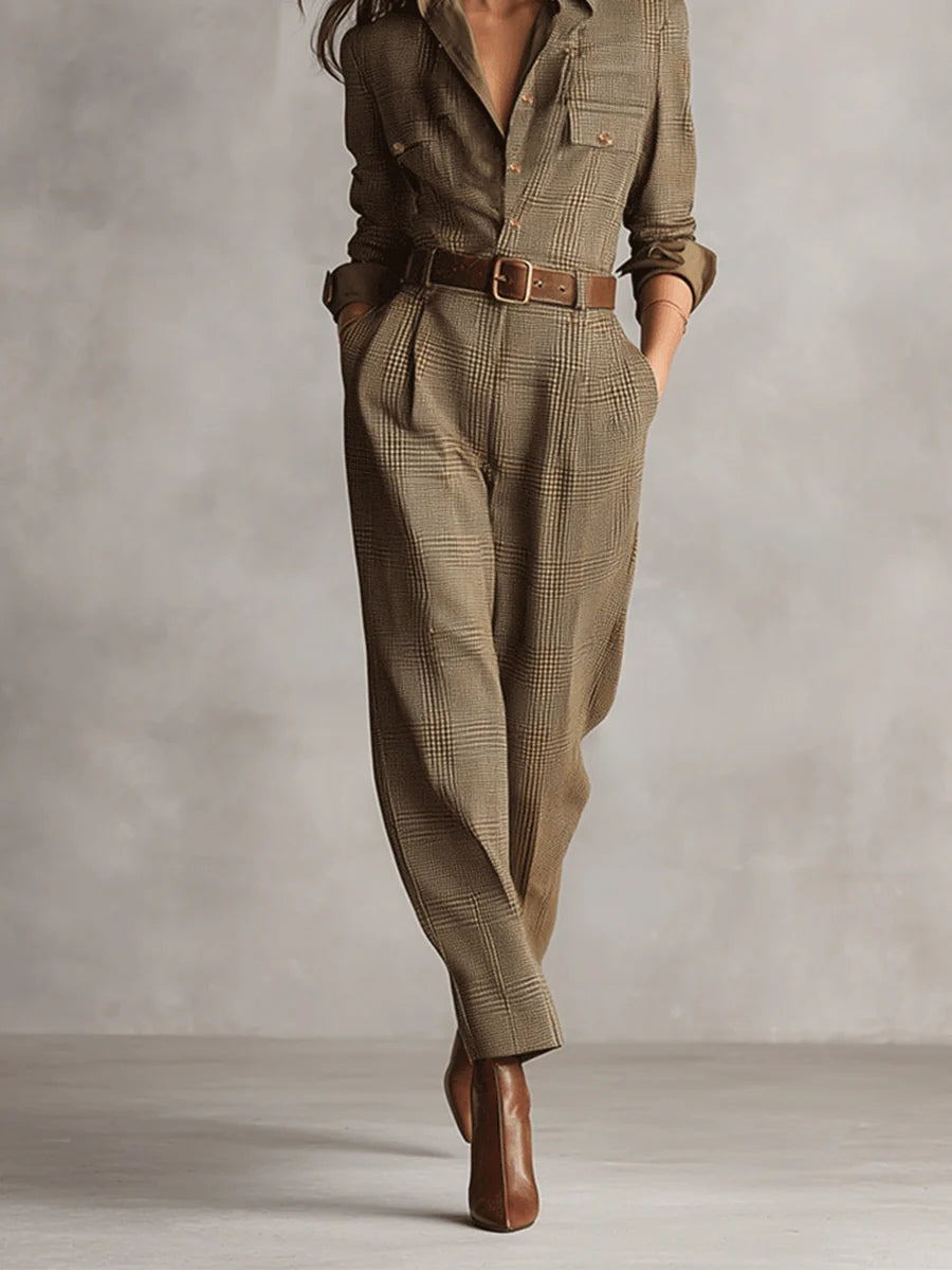 Celeste | Elegant Tailored Jumpsuit