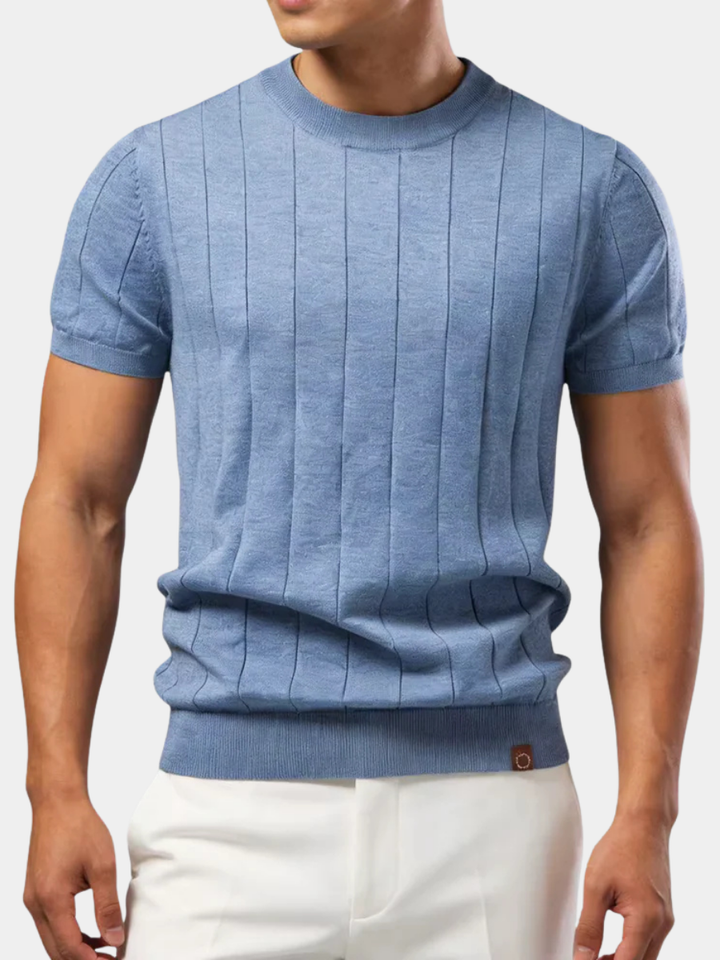 Hetty London Knit Pullover T-Shirt for Men