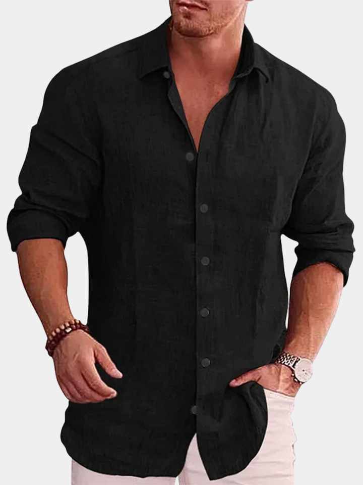 Hetty London Modern Long Sleeve Shirt for Men