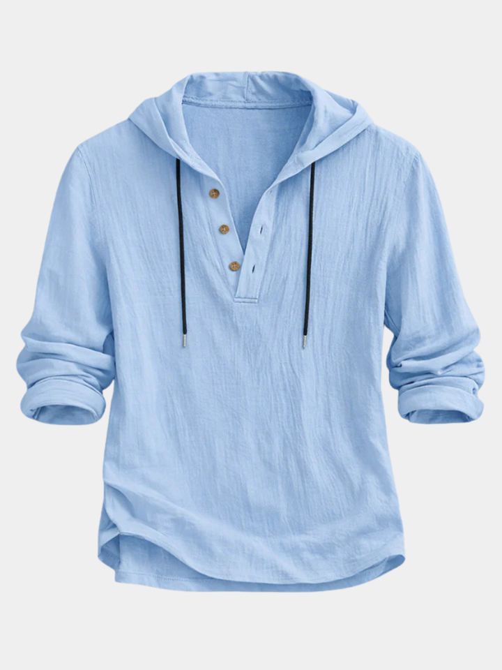 Hetty London Classic Hooded Shirt for Men
