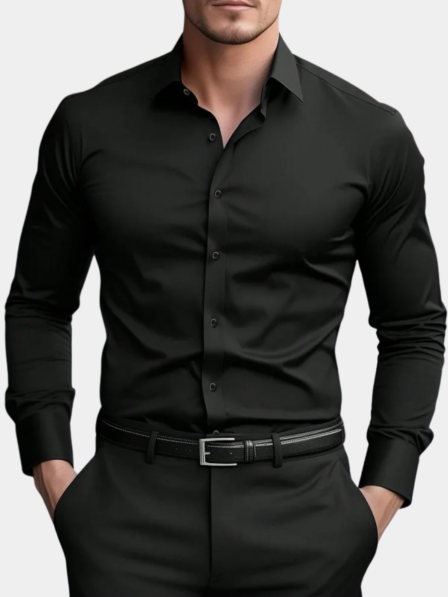 Hetty London Business Long Sleeve Shirt for Men