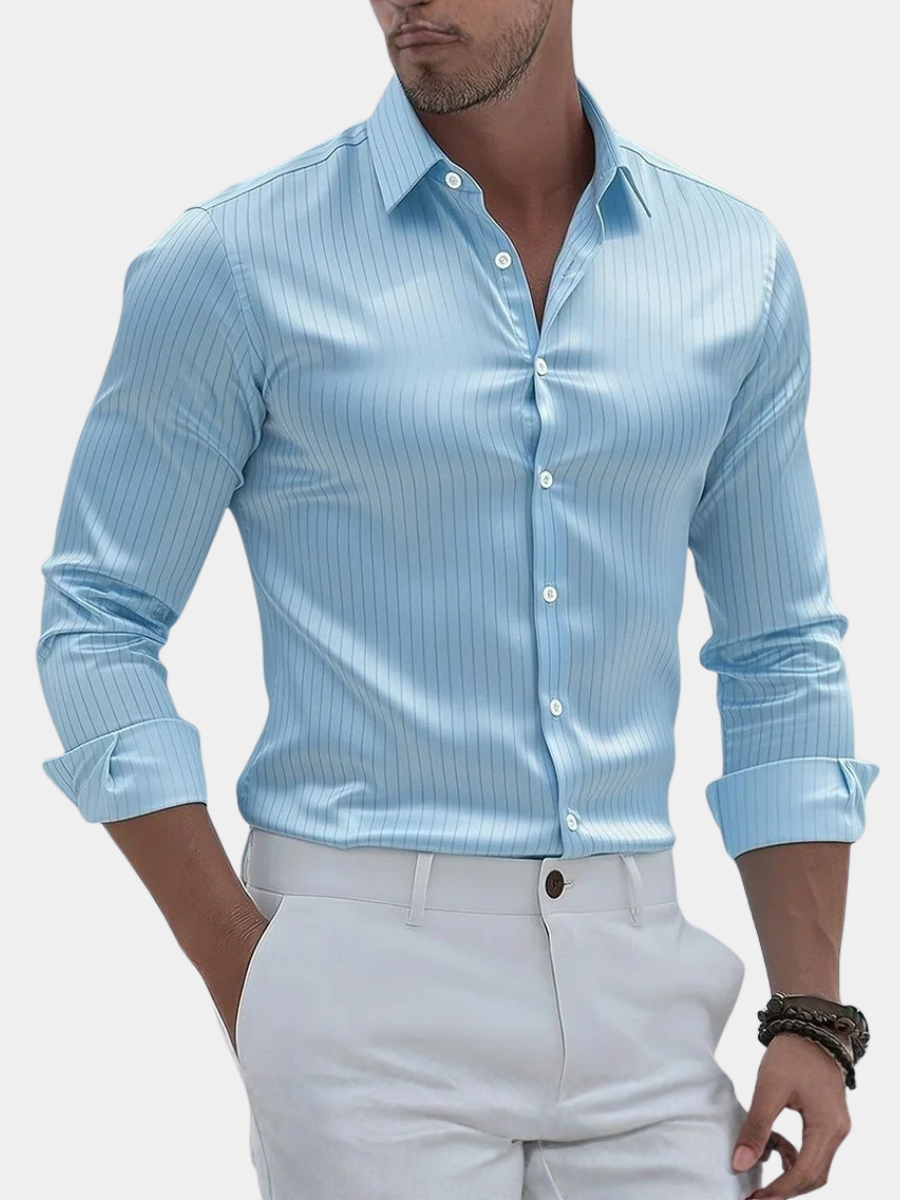Hetty London Striped Shirt for Men